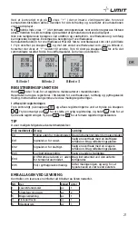 Предварительный просмотр 23 страницы LIMIT 281130104 Operating Manual