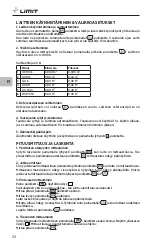 Предварительный просмотр 26 страницы LIMIT 281130104 Operating Manual