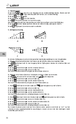 Предварительный просмотр 38 страницы LIMIT 281130104 Operating Manual