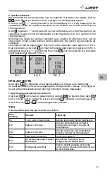 Предварительный просмотр 39 страницы LIMIT 281130104 Operating Manual