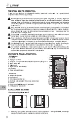 Предварительный просмотр 66 страницы LIMIT 281130104 Operating Manual