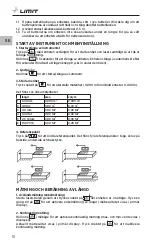 Предварительный просмотр 12 страницы LIMIT 281130203 Operating Manual