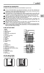 Предварительный просмотр 17 страницы LIMIT 281130203 Operating Manual