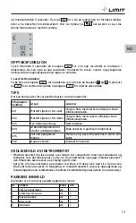 Предварительный просмотр 21 страницы LIMIT 281130203 Operating Manual