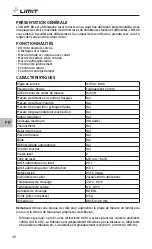 Предварительный просмотр 48 страницы LIMIT 281130203 Operating Manual