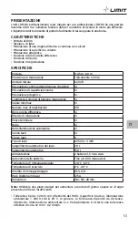 Предварительный просмотр 55 страницы LIMIT 281130203 Operating Manual