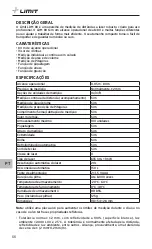 Предварительный просмотр 68 страницы LIMIT 281130203 Operating Manual