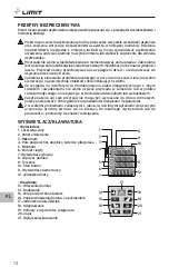 Предварительный просмотр 76 страницы LIMIT 281130203 Operating Manual