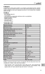 Предварительный просмотр 95 страницы LIMIT 281130203 Operating Manual