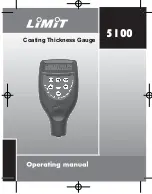 Preview for 1 page of LIMIT 5100 Operation Manual