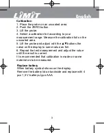 Preview for 4 page of LIMIT 5100 Operation Manual