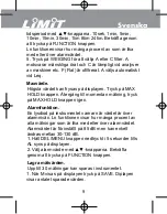 Preview for 11 page of LIMIT 7000 Operating Manual