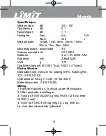 Предварительный просмотр 15 страницы LIMIT 7000 Operating Manual