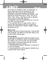 Preview for 16 page of LIMIT 7000 Operating Manual