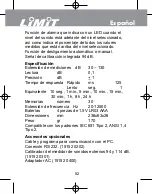 Предварительный просмотр 54 страницы LIMIT 7000 Operating Manual