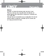 Preview for 64 page of LIMIT 7000 Operating Manual