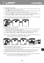 Предварительный просмотр 139 страницы LIMIT 98 Operating Manual