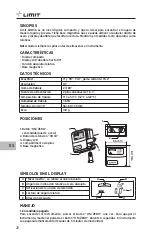 Preview for 22 page of LIMIT LDB56 Operating Manual