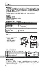 Preview for 30 page of LIMIT LDB56 Operating Manual