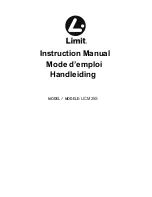 Предварительный просмотр 1 страницы LIMIT LICM25S Instruction Manual