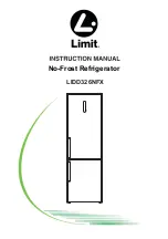 LIMIT LIDD326NFX Instruction Manual предпросмотр