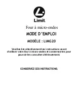 Предварительный просмотр 16 страницы LIMIT LIMG20 Instruction Manual