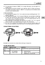 Preview for 15 page of LIMIT Limit DDB Operating Manual