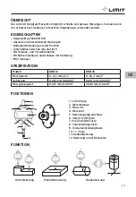 Preview for 19 page of LIMIT Limit DDB Operating Manual