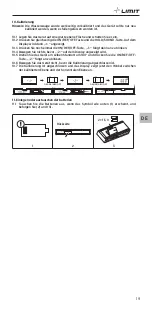 Preview for 21 page of LIMIT Limit LDD 400 Operating Manual