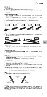 Preview for 23 page of LIMIT Limit LDD 400 Operating Manual