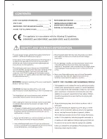 Preview for 2 page of LIMIT LIVK205 Instruction Manual