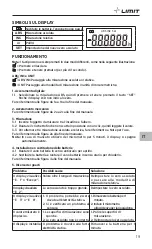 Preview for 21 page of LIMIT MDA 100 Operating Manual