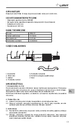 Preview for 15 page of LIMIT MWA 10 Operating Manual