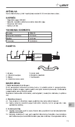 Preview for 17 page of LIMIT MWA 10 Operating Manual