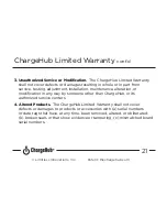 Preview for 25 page of Limitless Innovations ChargeHub X3 User Manual