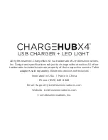 Предварительный просмотр 28 страницы Limitless Innovations ChargeHub X4 User Manual