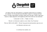 Предварительный просмотр 36 страницы Limitless Innovations ChargeHub X7 User Manual