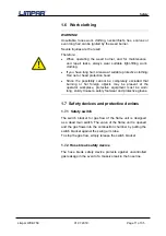 Preview for 11 page of Limpar WKB 750 Operating Manual