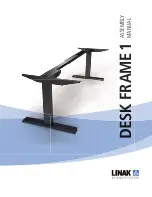 Linak Desk Frame 1 Assembly Manual предпросмотр