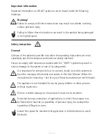 Preview for 4 page of Linak DESKLINE CBD4 User Manual