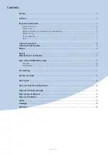 Preview for 2 page of Linak HOMELINE LA18 IC Standard Series User Manual