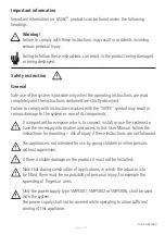 Preview for 5 page of Linak HOMELINE LA18 IC Standard Series User Manual