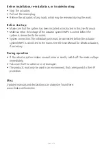 Preview for 7 page of Linak HOMELINE LA18 IC Standard Series User Manual