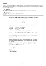 Preview for 9 page of Linak HOMELINE LA18 IC Standard Series User Manual