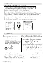 Предварительный просмотр 7 страницы linarie LIMOGES LS30C2Z Manual