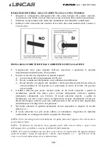 Preview for 9 page of Lincar 149A Aurora V Using Instructions And Maintenance