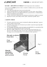 Preview for 17 page of Lincar Annalaura 696T Using Instructions And Maintenance