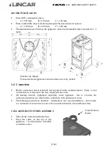 Preview for 27 page of Lincar Annalaura 696T Using Instructions And Maintenance