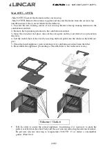 Preview for 44 page of Lincar Annalaura 696T Using Instructions And Maintenance