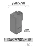 Preview for 1 page of Lincar Annarita 698 TP-SAC Using Instructions And Maintenance